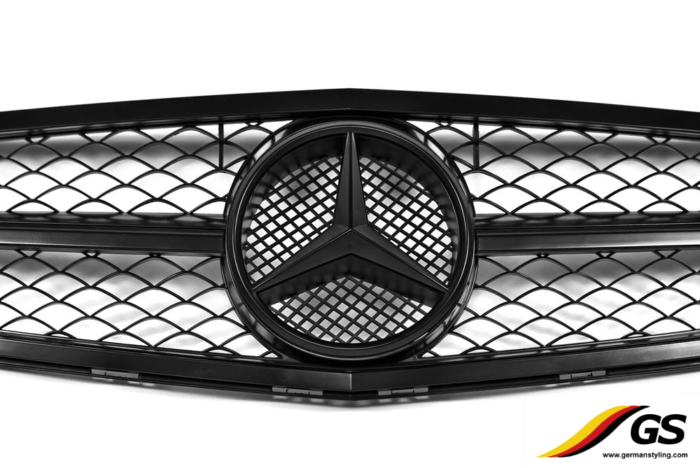 Mercedes C-CLASS (w204) Grille in Matte Black